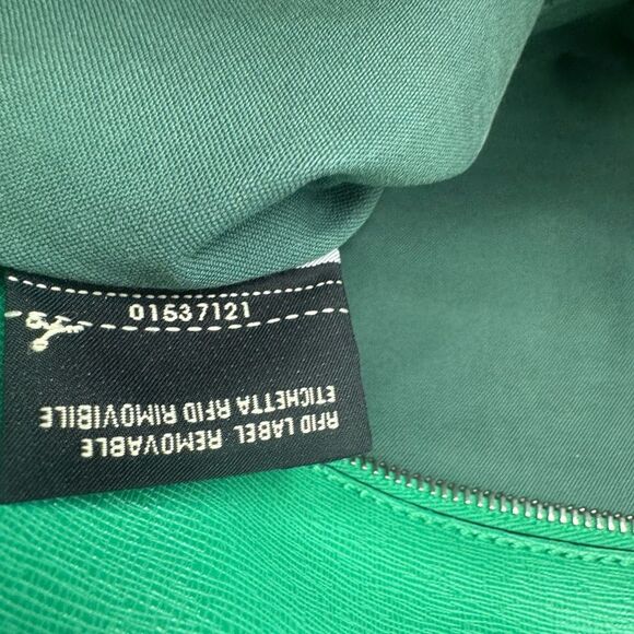 Auth Fendi Blue Leather Monster Bug Eyes Medium Shopper Tote - Picture 16 of 16